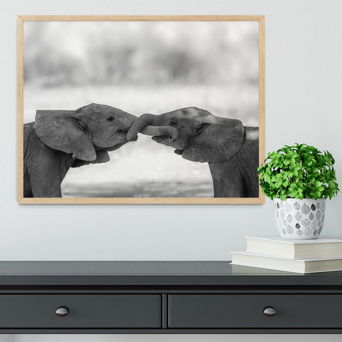 Greetings Framed Print - 1x - 4