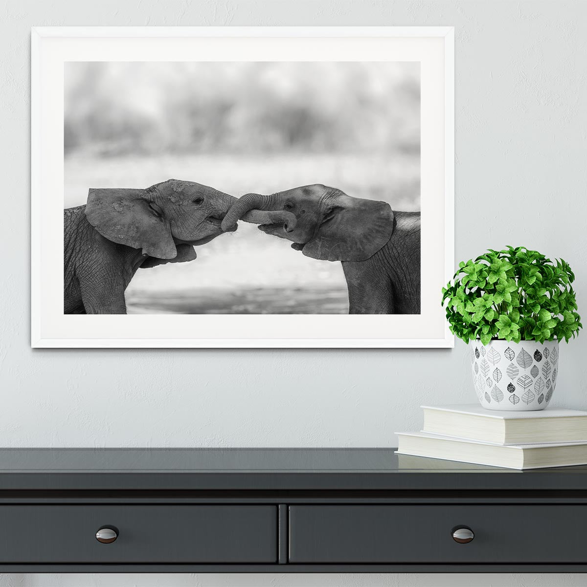 Greetings Framed Print - 1x - 5