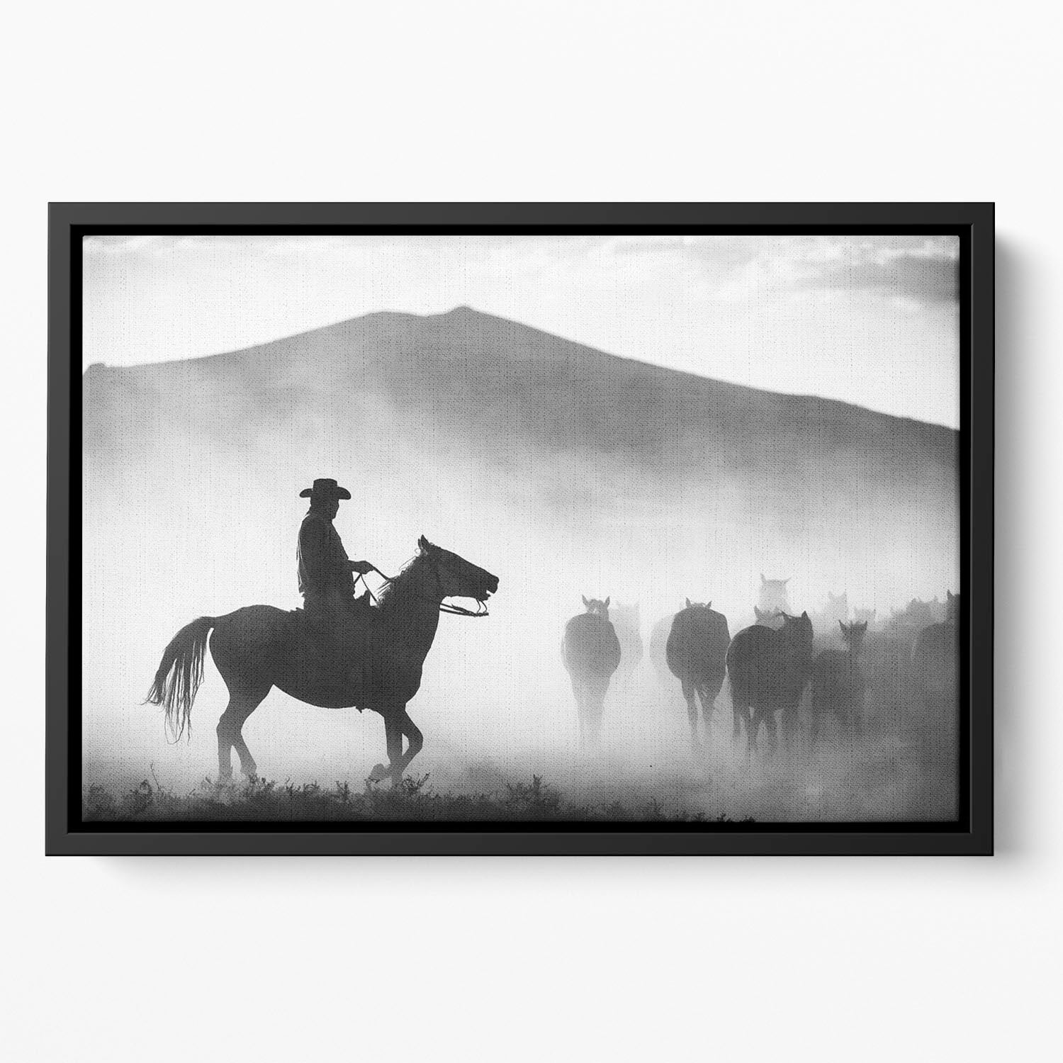 His Territory Floating Framed Canvas - 1x - 2