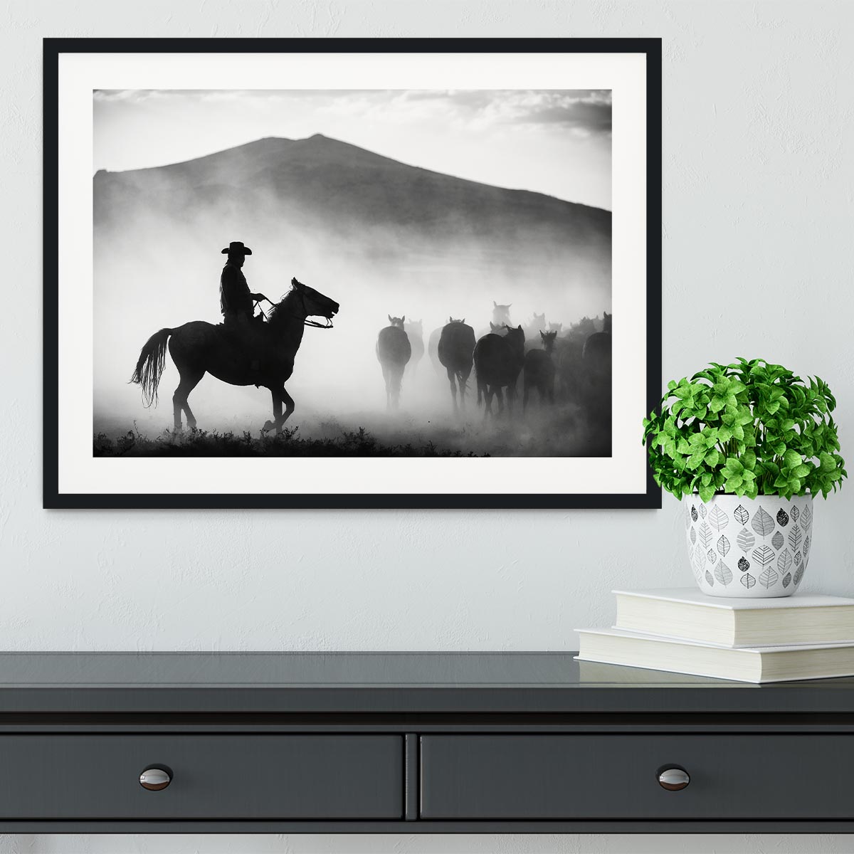 His Territory Framed Print - 1x - 1