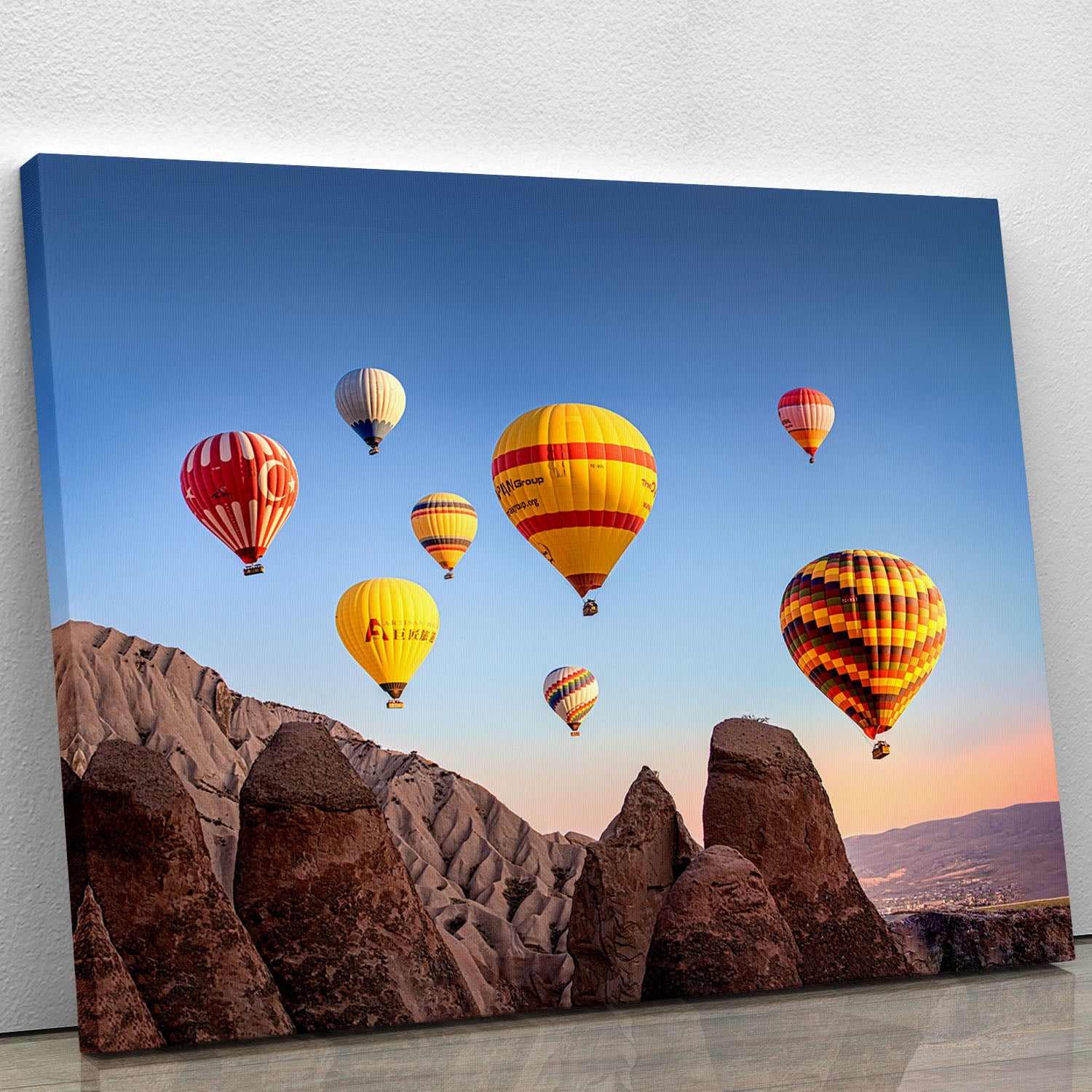Hot Air Balloons Canvas Print or Poster - 1x - 1