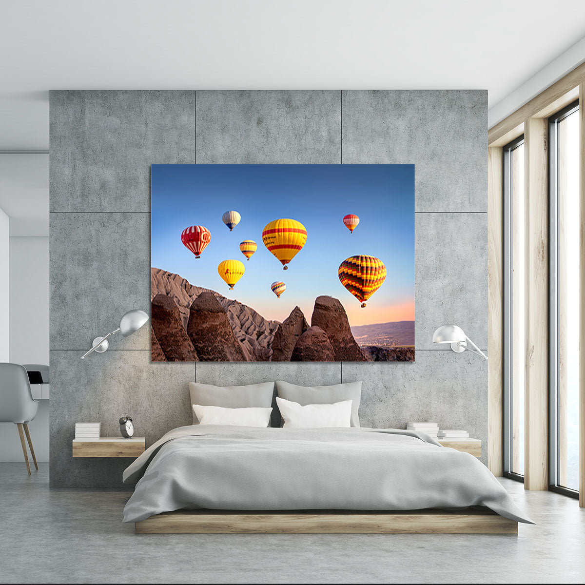 Hot Air Balloons Canvas Print or Poster - 1x - 5