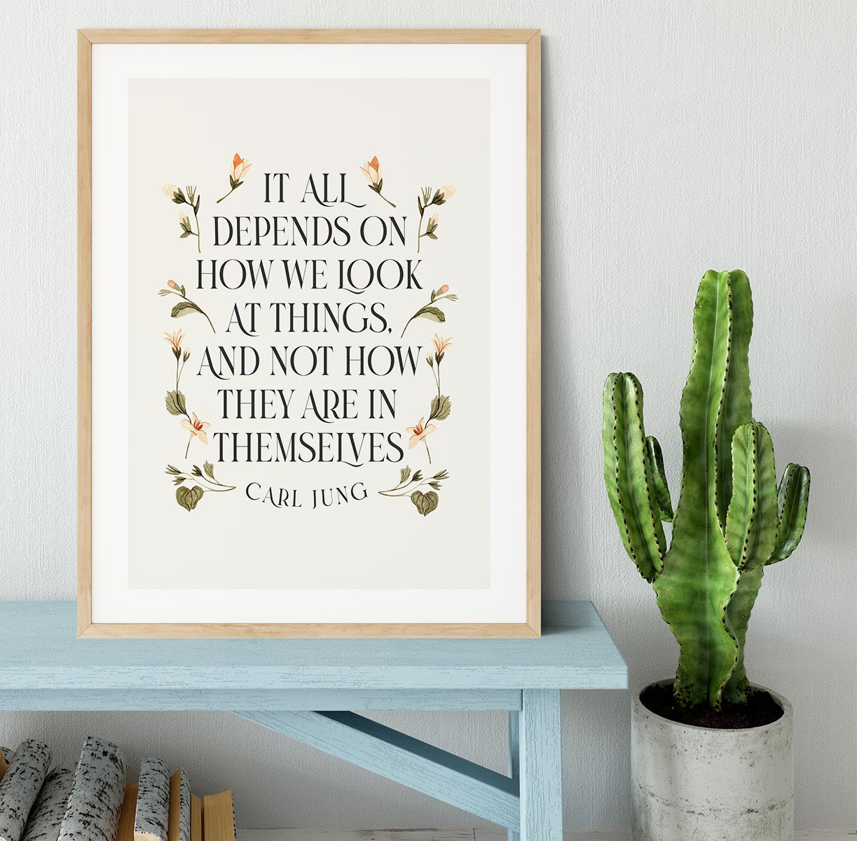 How We Look At Things Framed Print - Canvas Art Rocks - 3