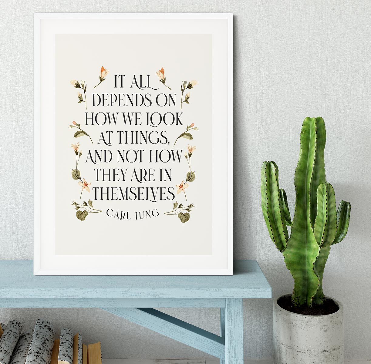 How We Look At Things Framed Print - Canvas Art Rocks - 5