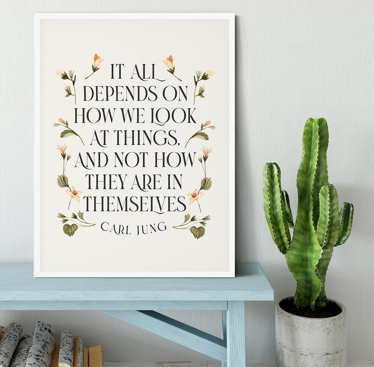 How We Look At Things Framed Print - Canvas Art Rocks -6