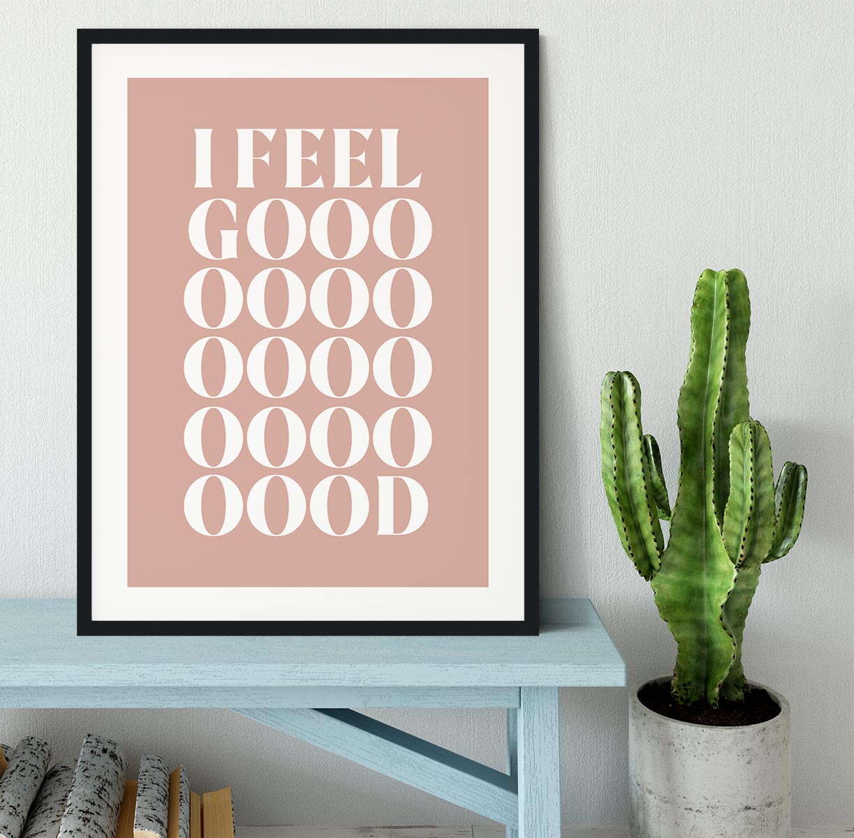 I Feel Good Framed Print - Canvas Art Rocks - 1