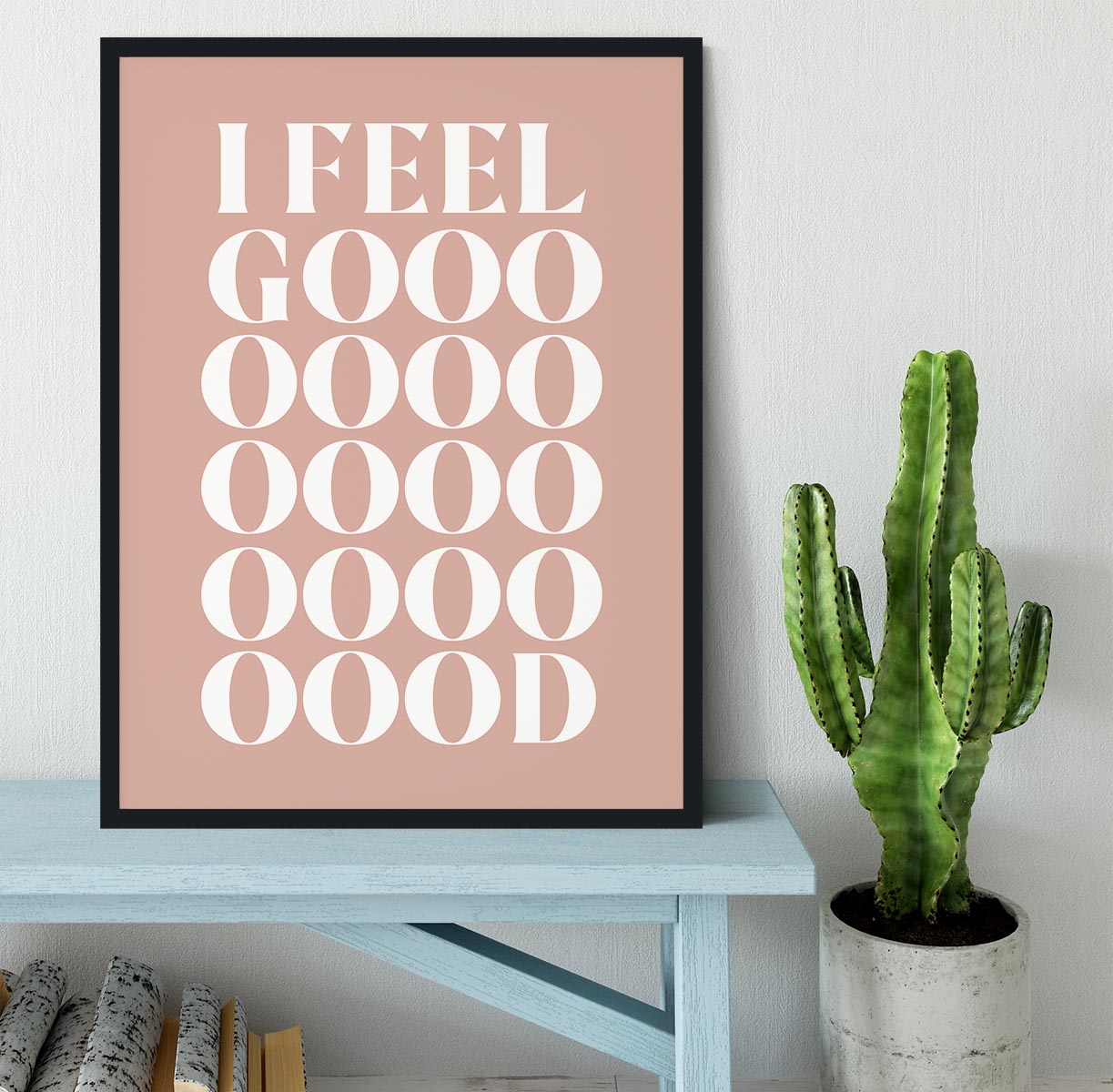 I Feel Good Framed Print - Canvas Art Rocks - 2