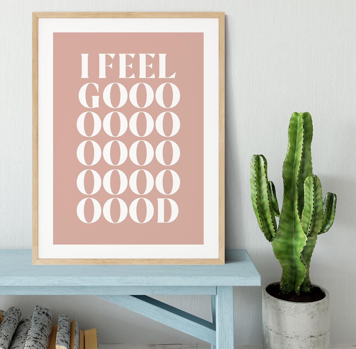 I Feel Good Framed Print - Canvas Art Rocks - 3