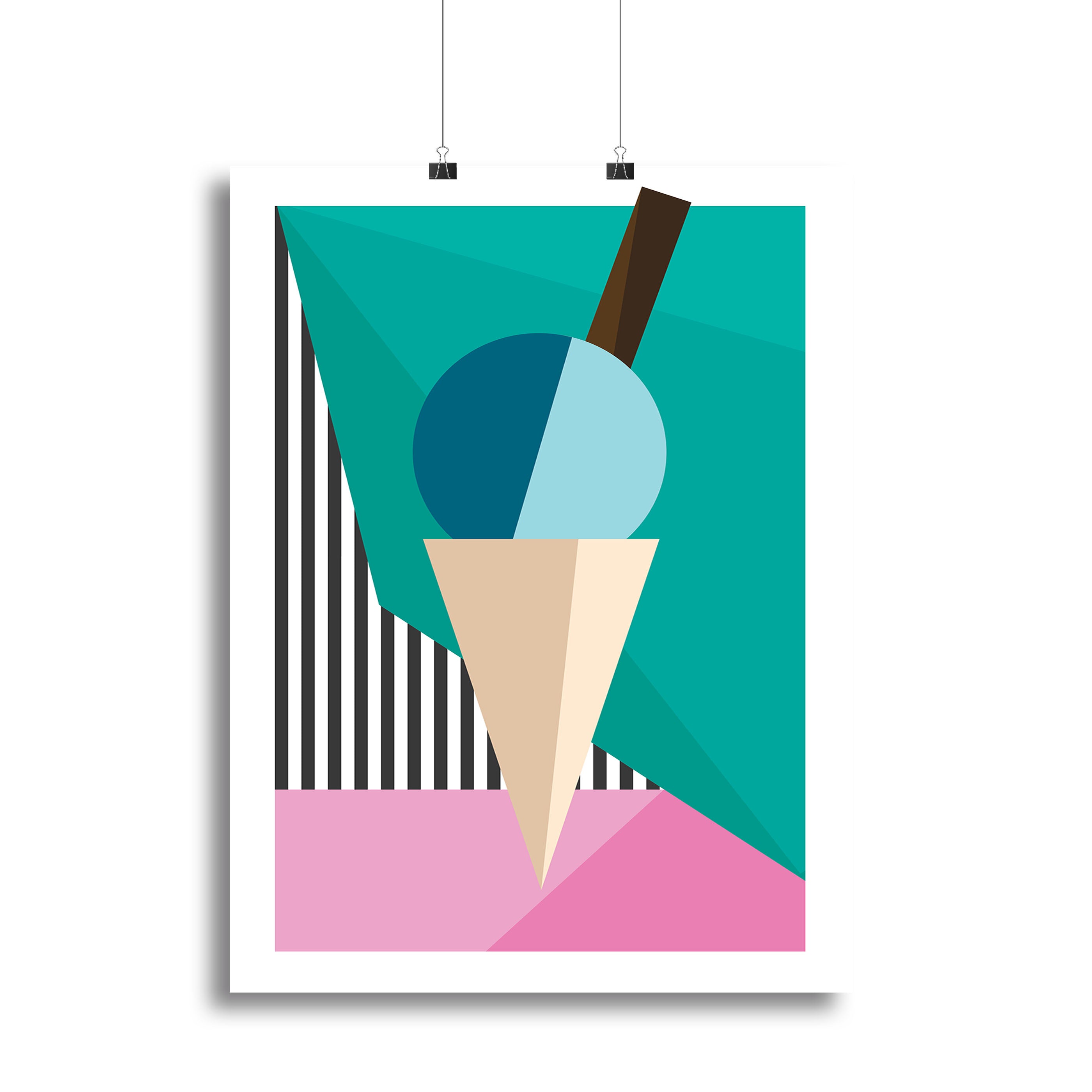 Ice Cream Canvas Print or Poster - Canvas Art Rocks - 2