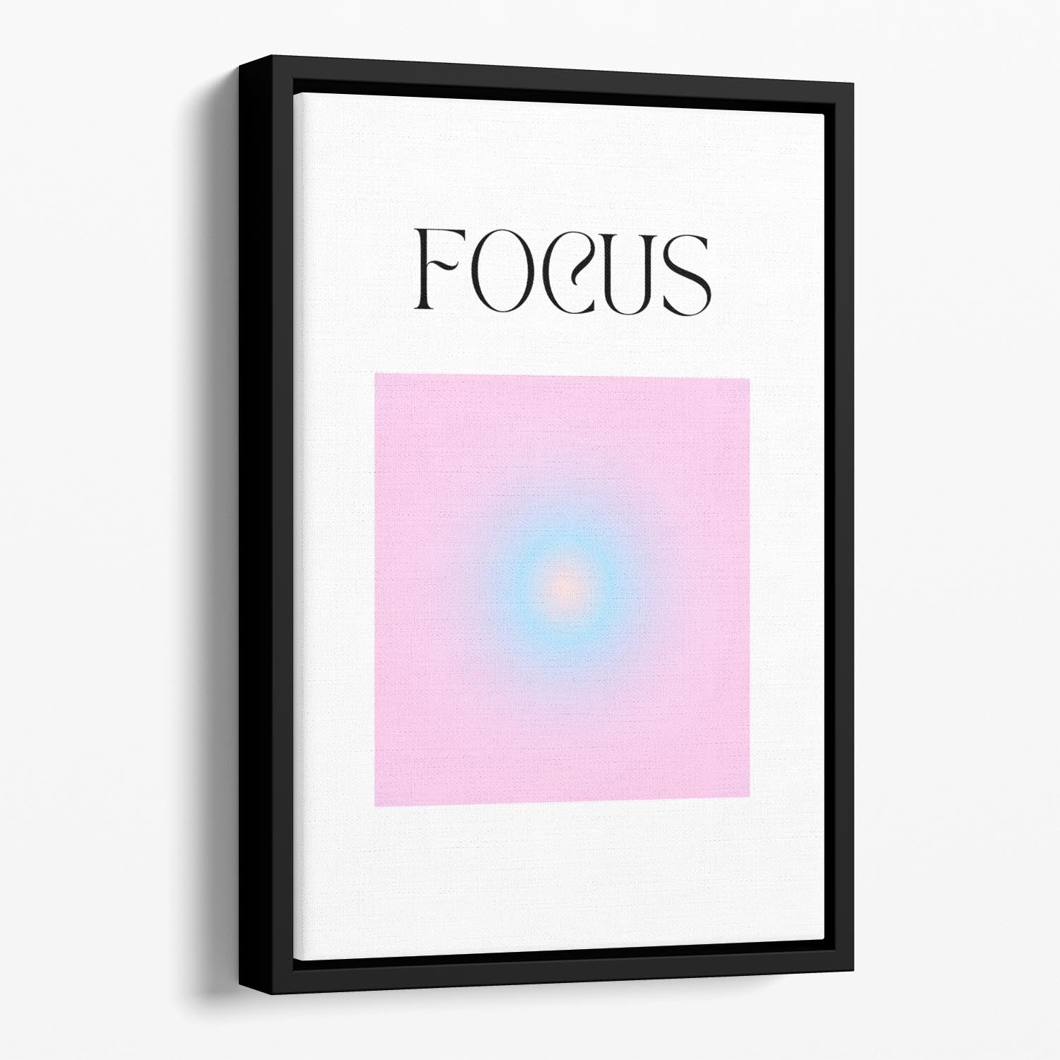 Inspire Aura Poster Floating Framed Canvas - Canvas Art Rocks - 1