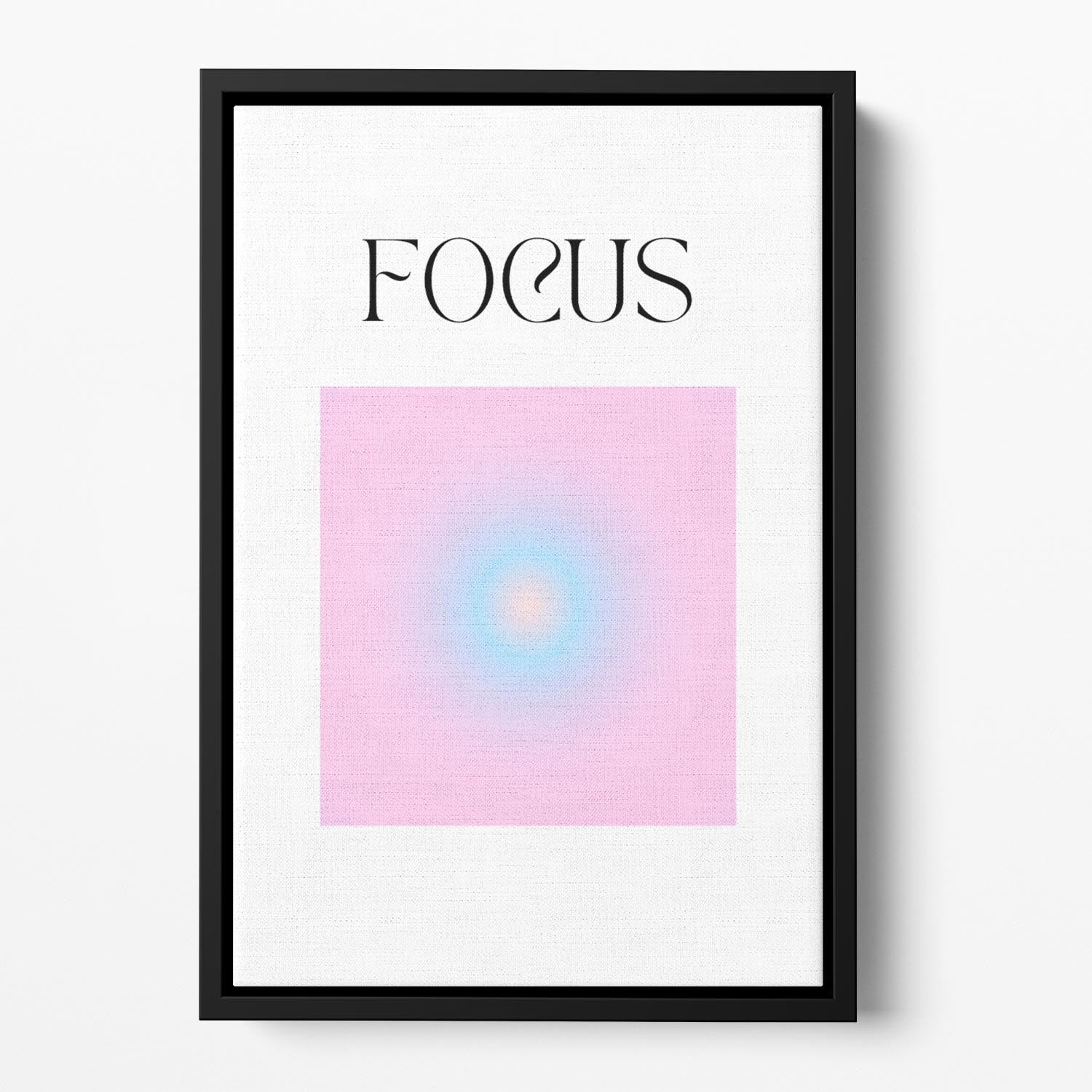 Inspire Aura Poster Floating Framed Canvas - Canvas Art Rocks - 2