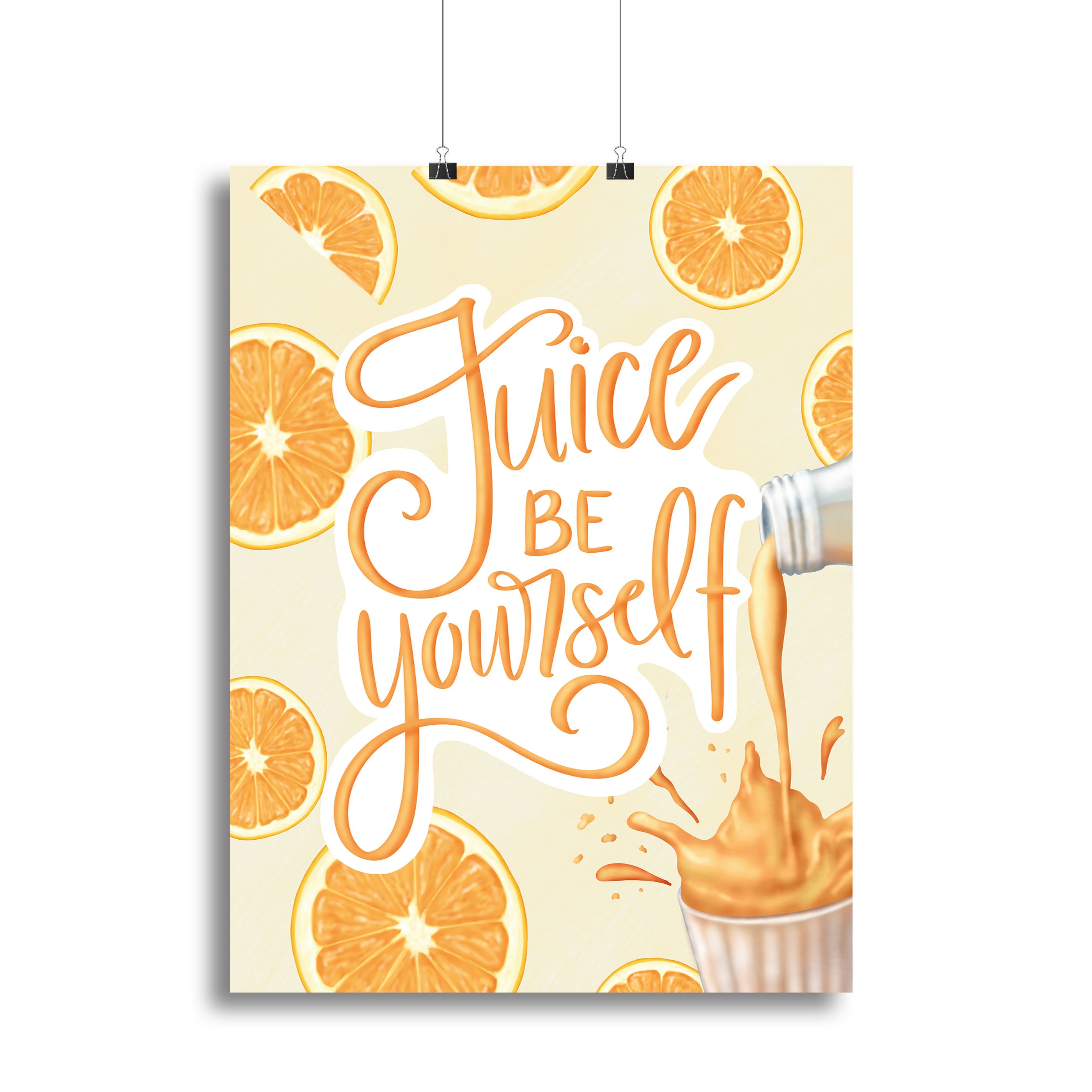 Juice be Yourself Canvas Print or Poster - Canvas Art Rocks - 2