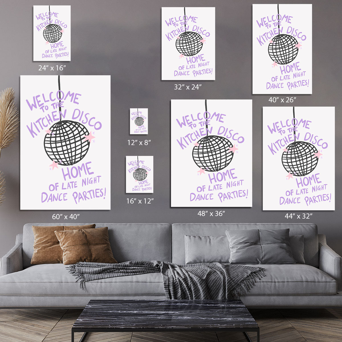 Kitchen Disco Canvas Print or Poster - Canvas Art Rocks - 7