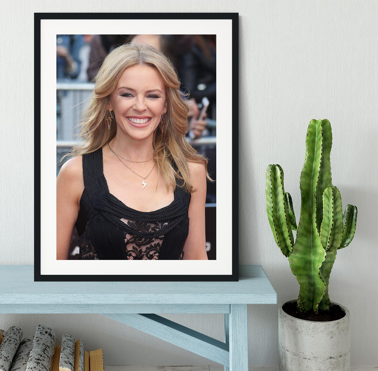 Kylie Minogue 2015 Framed Print - Canvas Art Rocks - 1