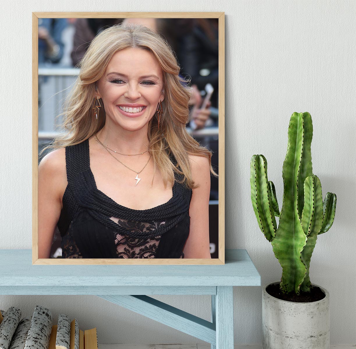 Kylie Minogue 2015 Framed Print - Canvas Art Rocks - 4