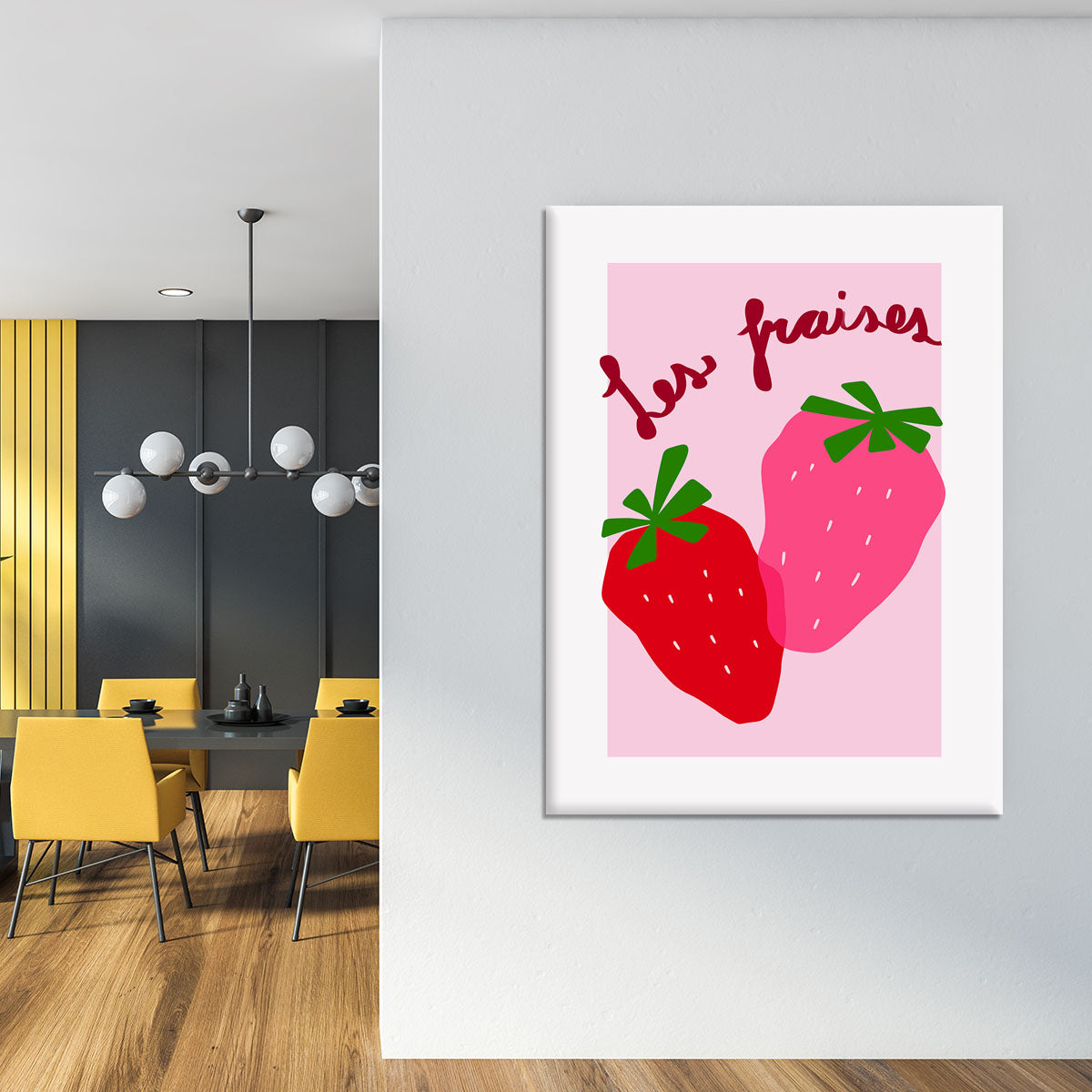 Les Fraises Canvas Print or Poster - Canvas Art Rocks - 4