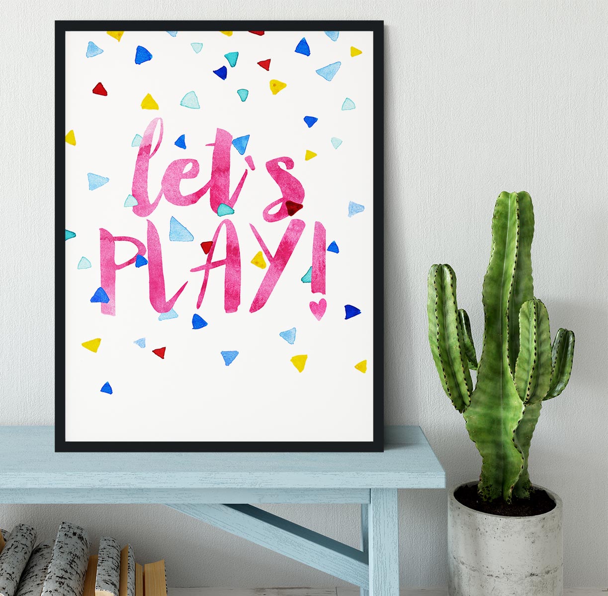 Lets Play Framed Print - 1x - 2