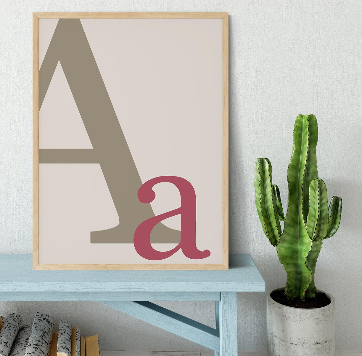 Letter A Framed Print - 1x - 4