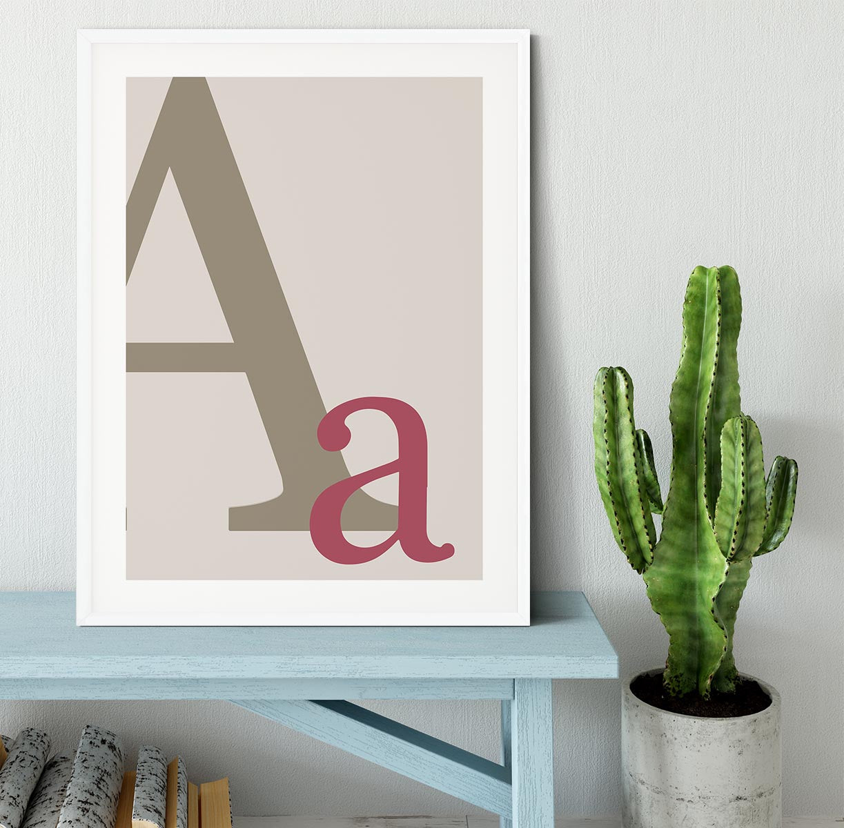 Letter A Framed Print - 1x - 5