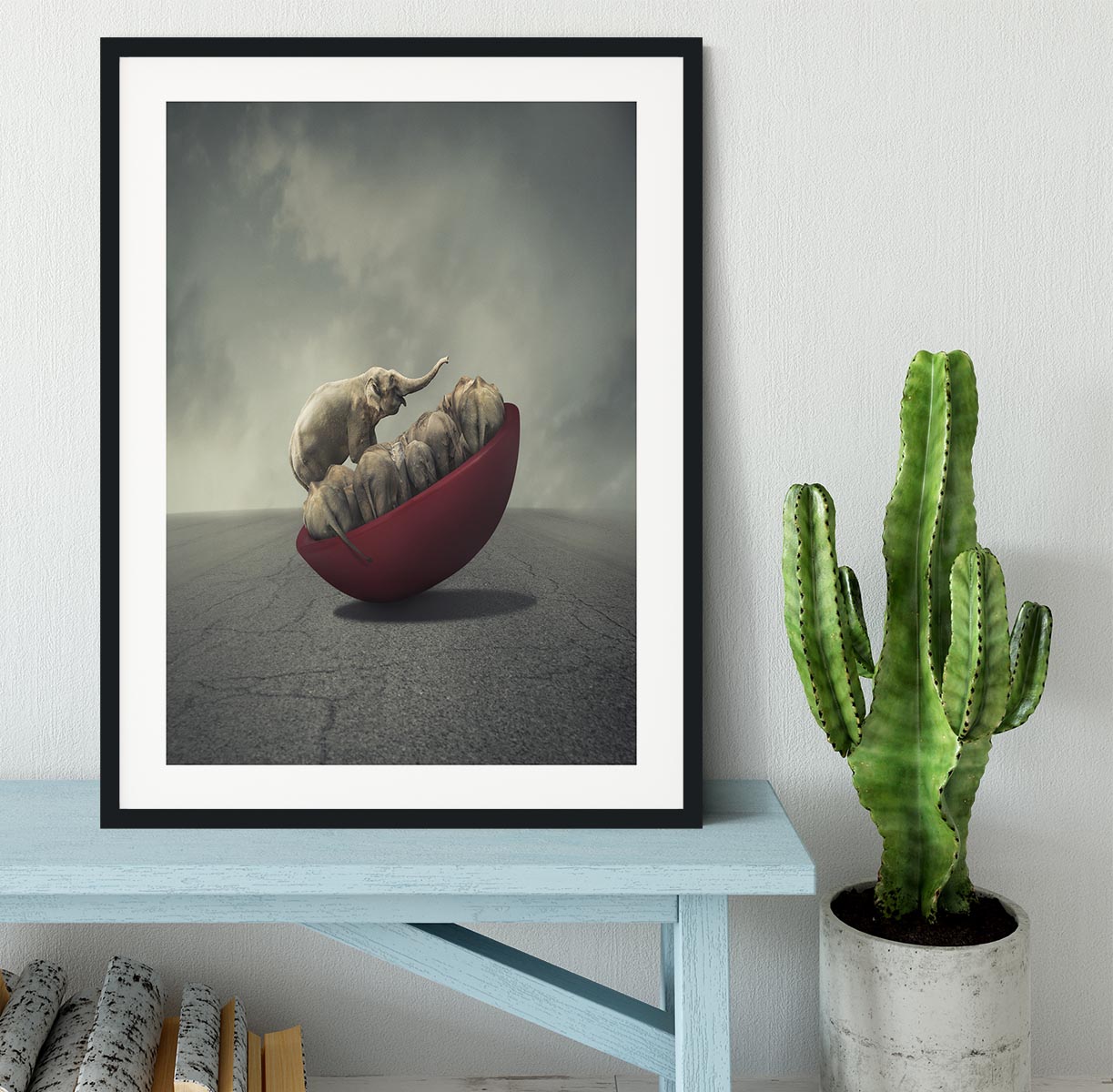 Life is a balance Framed Print - 1x - 1