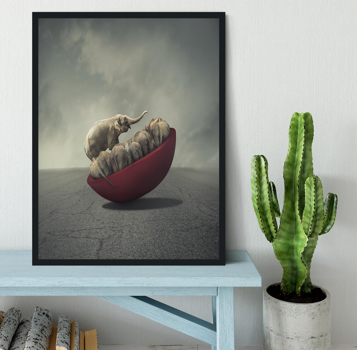 Life is a balance Framed Print - 1x - 2