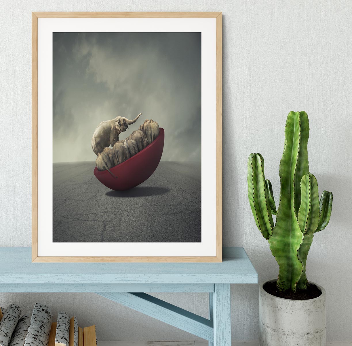 Life is a balance Framed Print - 1x - 3