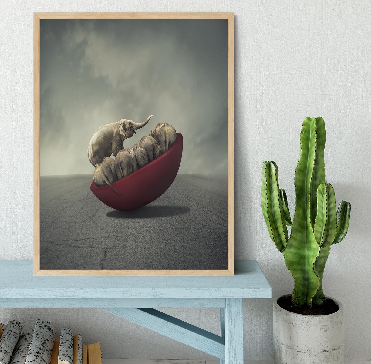 Life is a balance Framed Print - 1x - 4