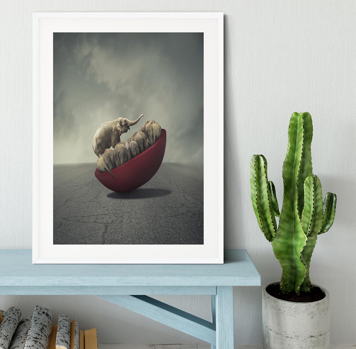 Life is a balance Framed Print - 1x - 5