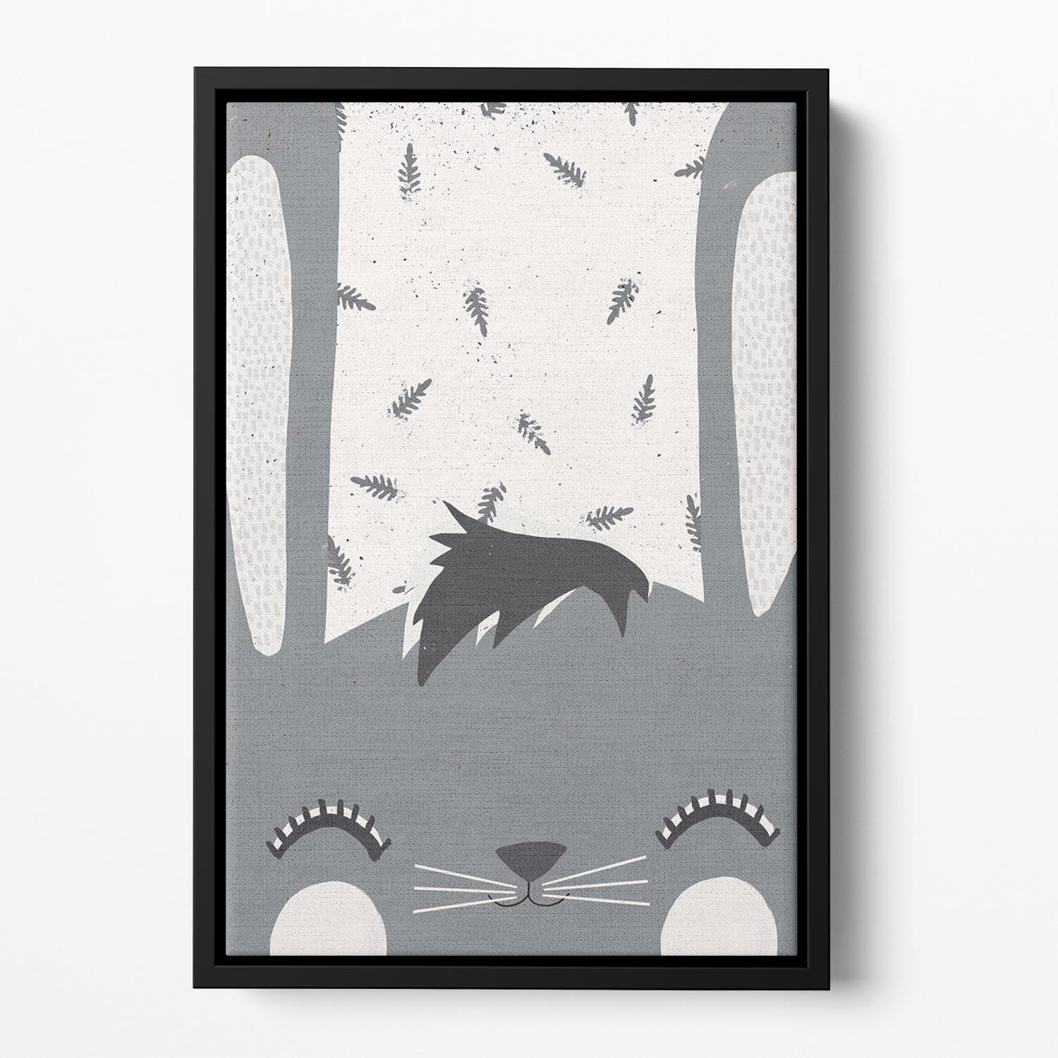 Little Bunny Floating Framed Canvas - 1x - 2