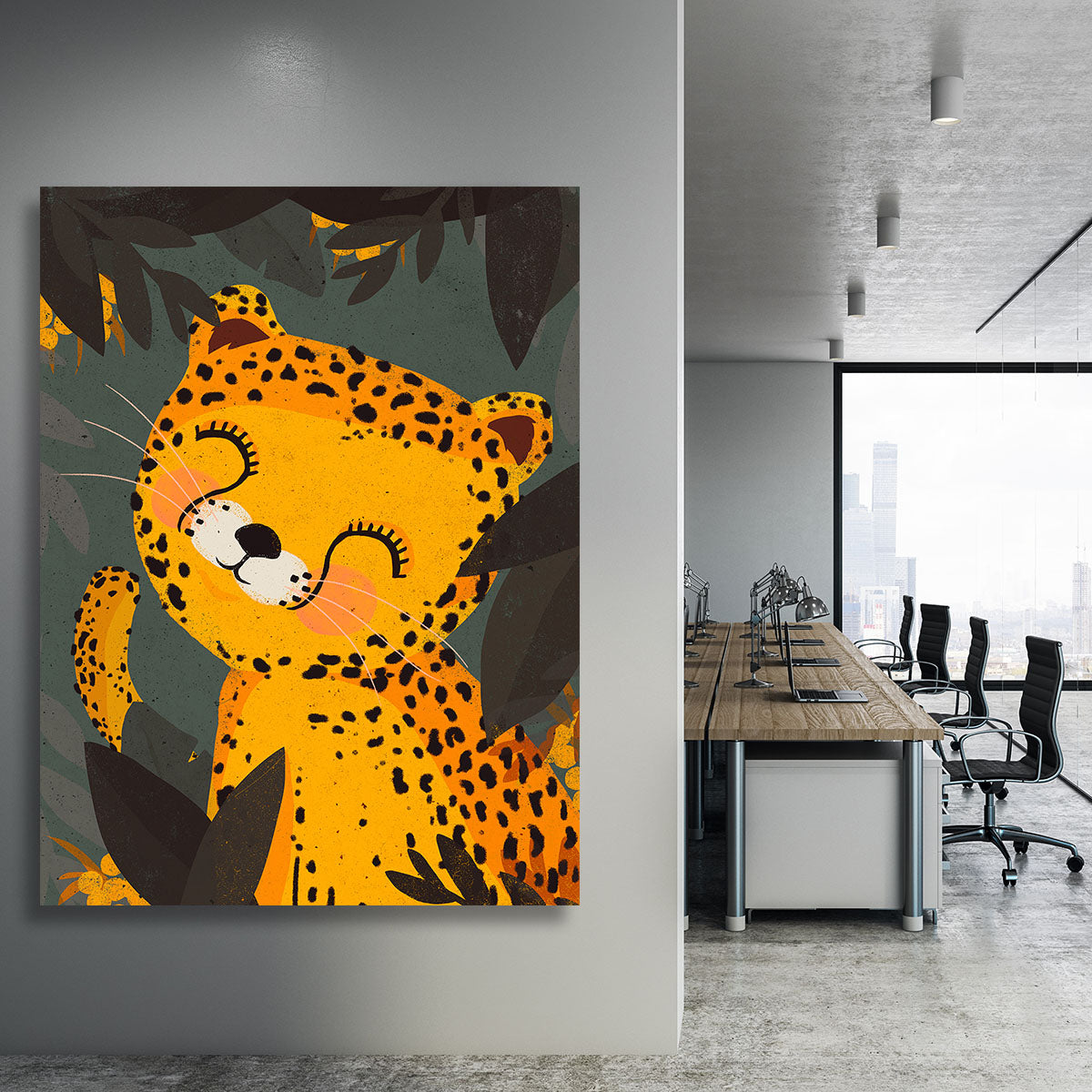 Little Leo Canvas Print or Poster - 1x - 3