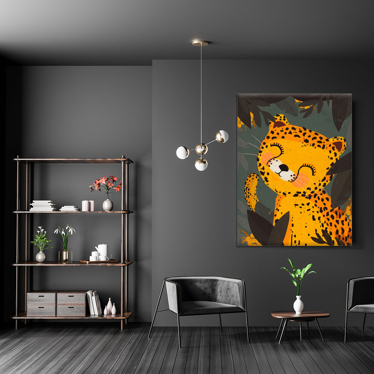 Little Leo Canvas Print or Poster - 1x - 5