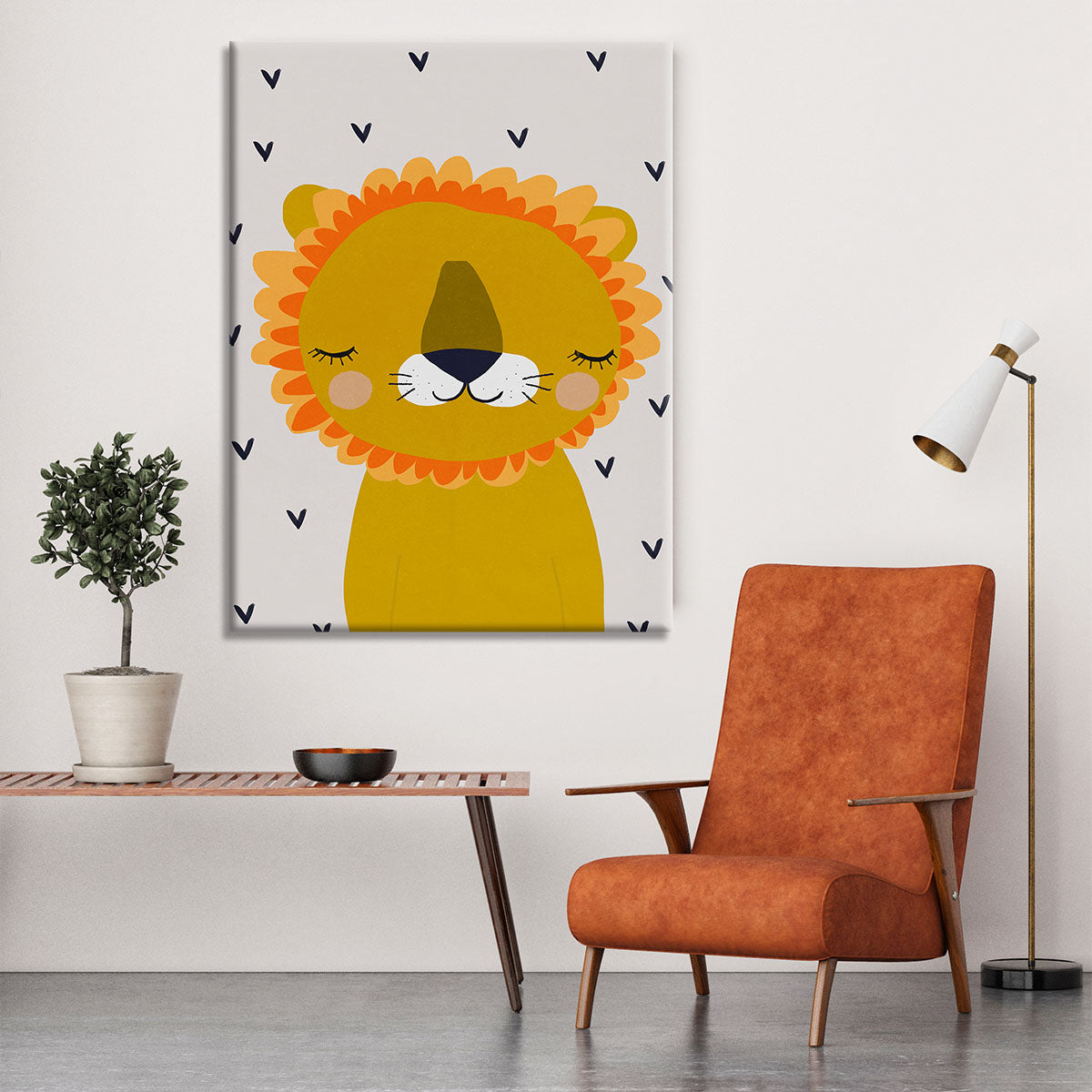 Little Lion Canvas Print or Poster - 1x - 6