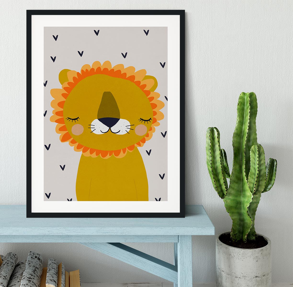 Little Lion Framed Print - 1x - 1