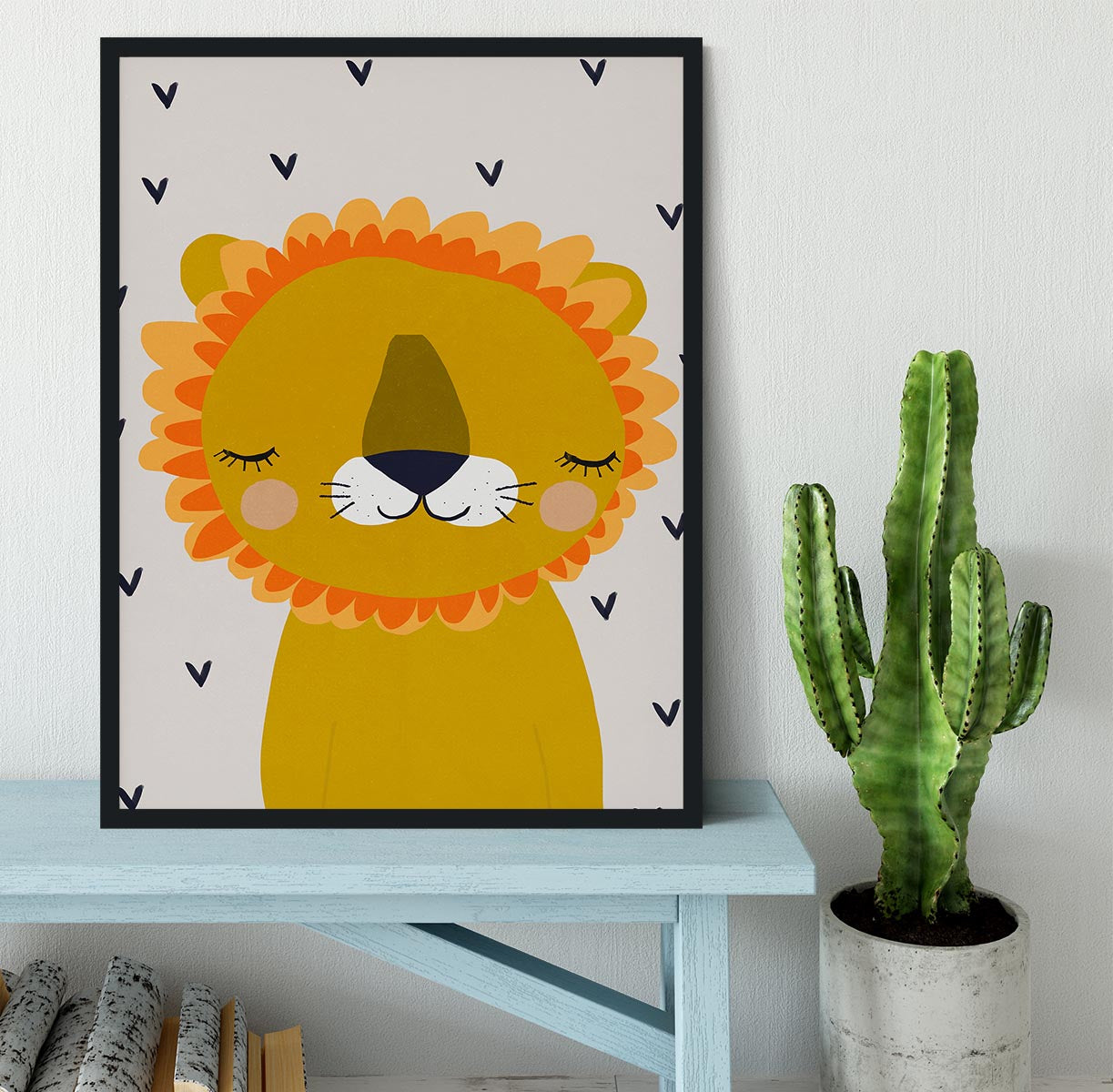 Little Lion Framed Print - 1x - 2