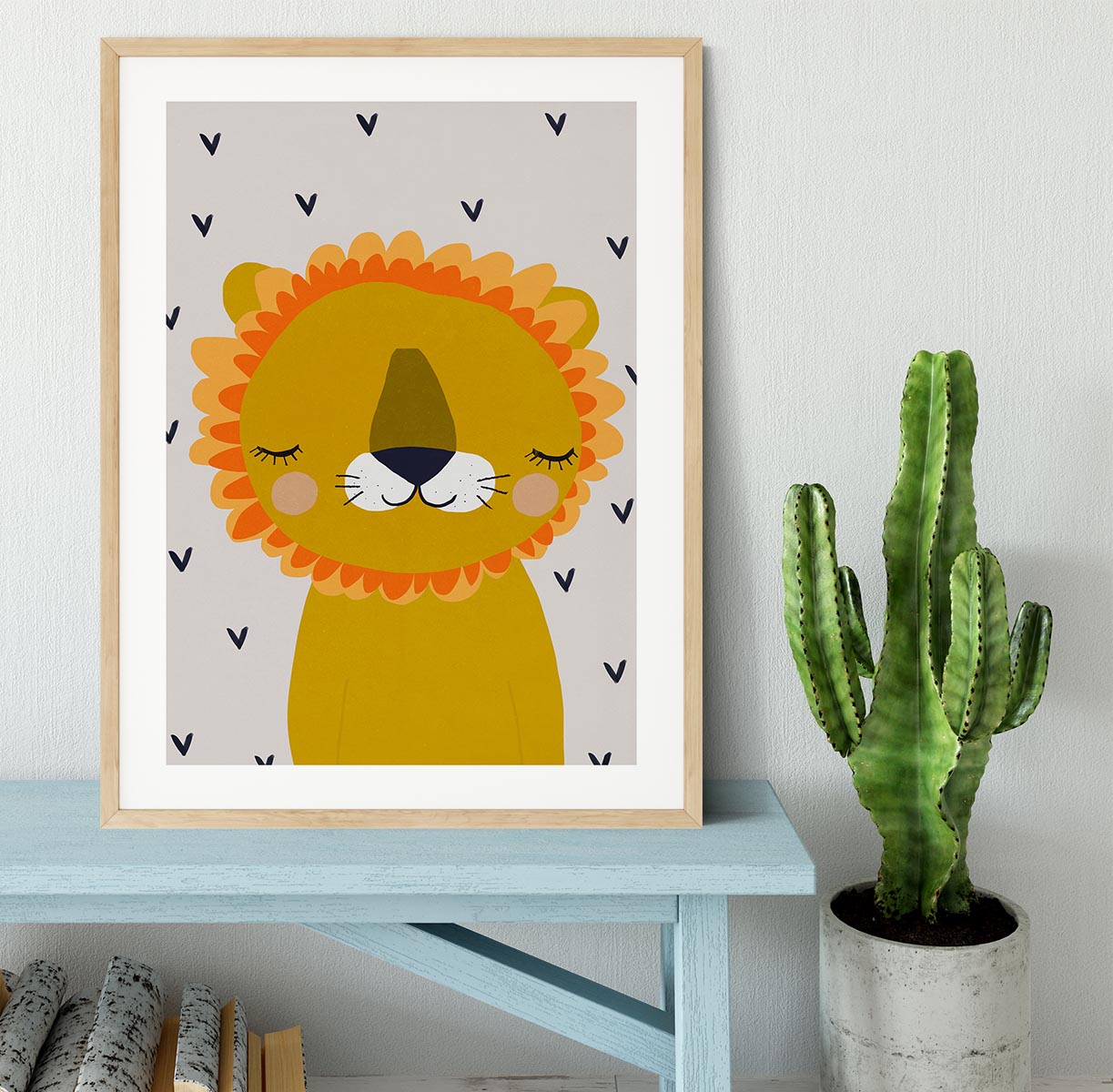 Little Lion Framed Print - 1x - 3