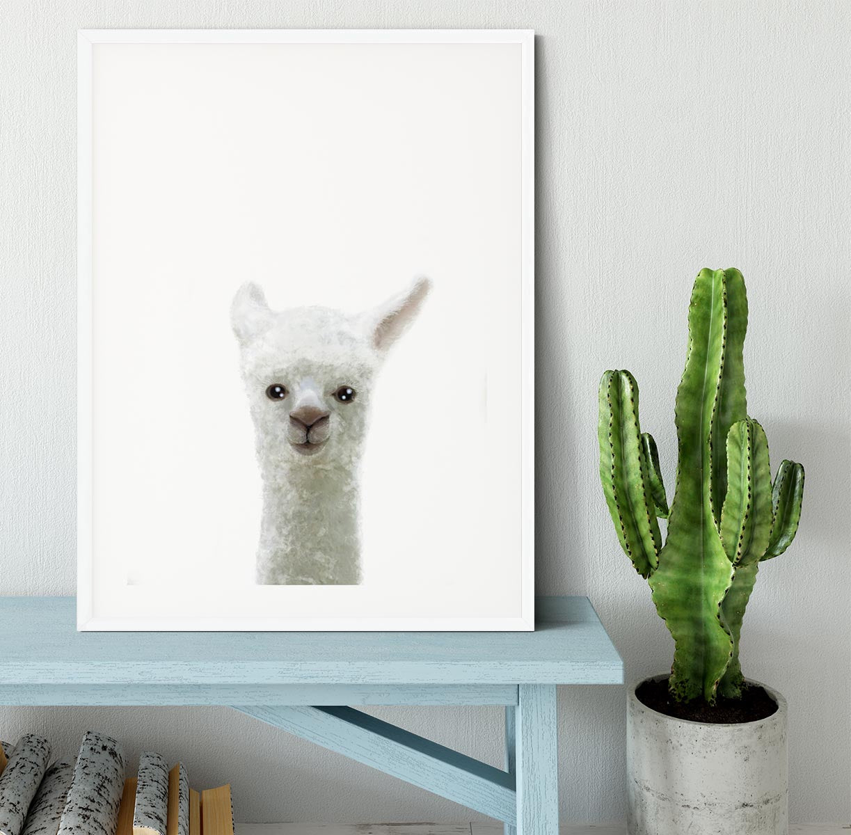 Llama Framed Print - 1x - 5