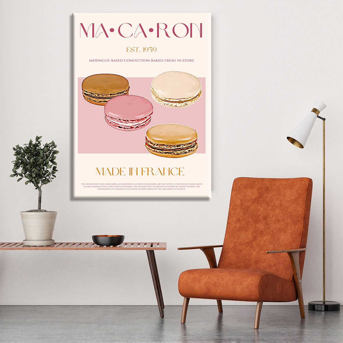 Macaron Print Canvas Print or Poster - Canvas Art Rocks - 6