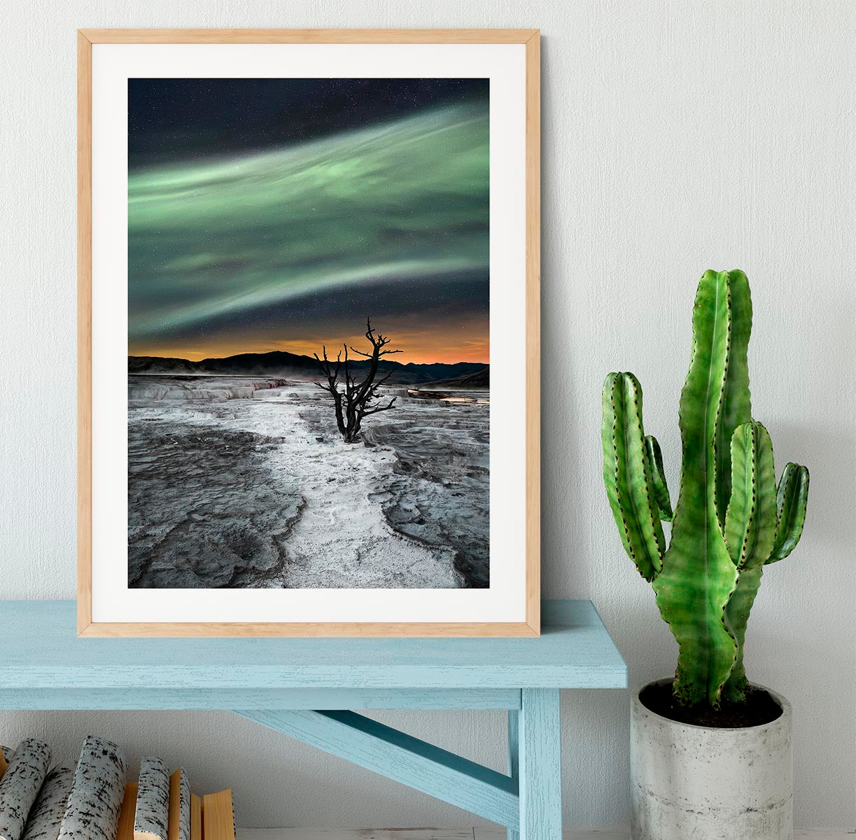 Magic Aurora Framed Print - Canvas Art Rocks - 3