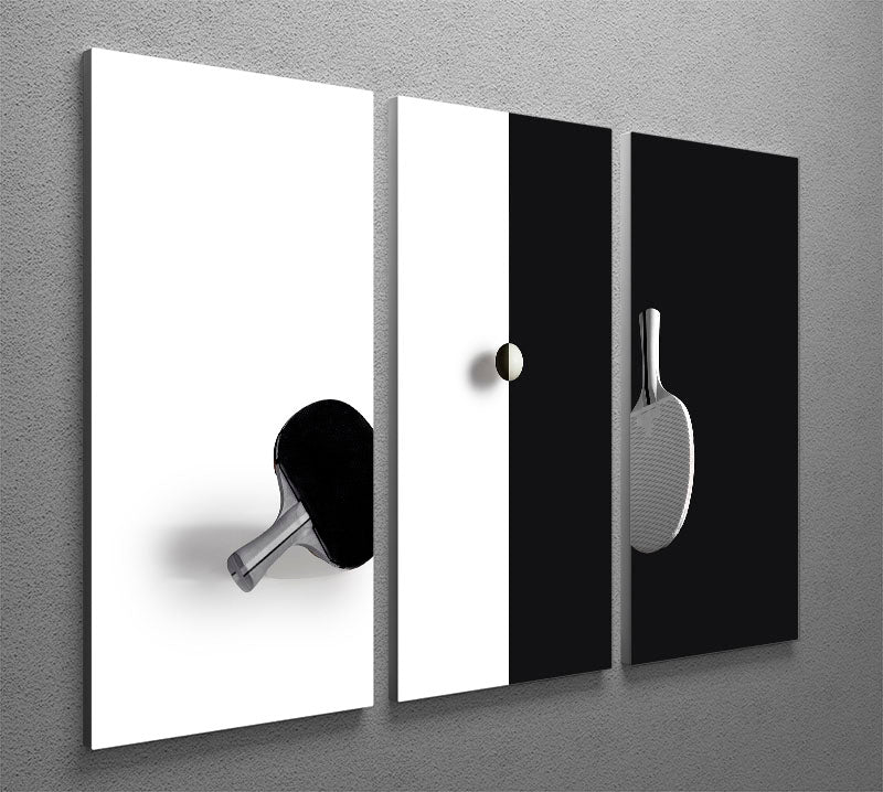 Match point 3 Split Panel Canvas Print - 1x - 2