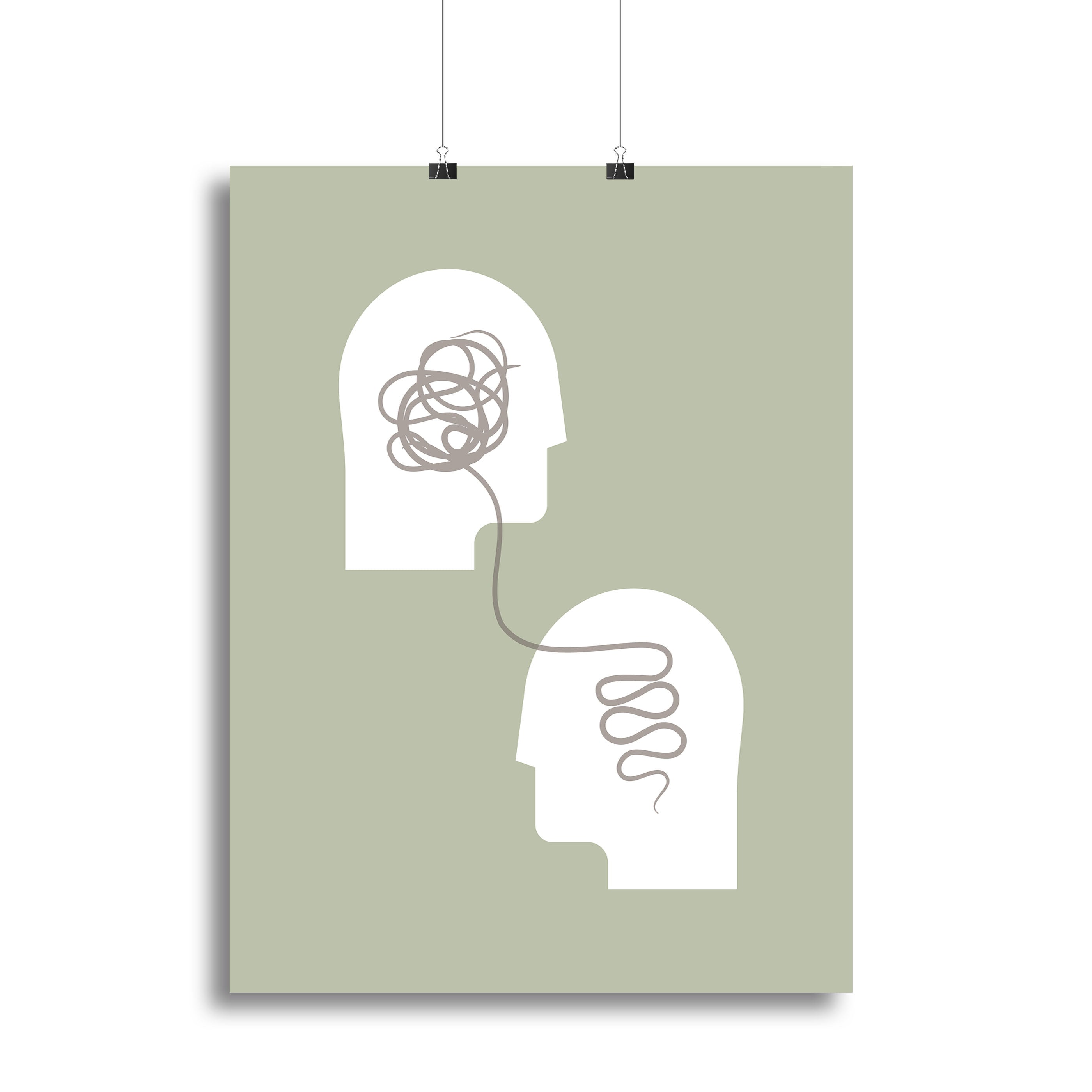 Minds Interlinked Canvas Print or Poster - Canvas Art Rocks - 2