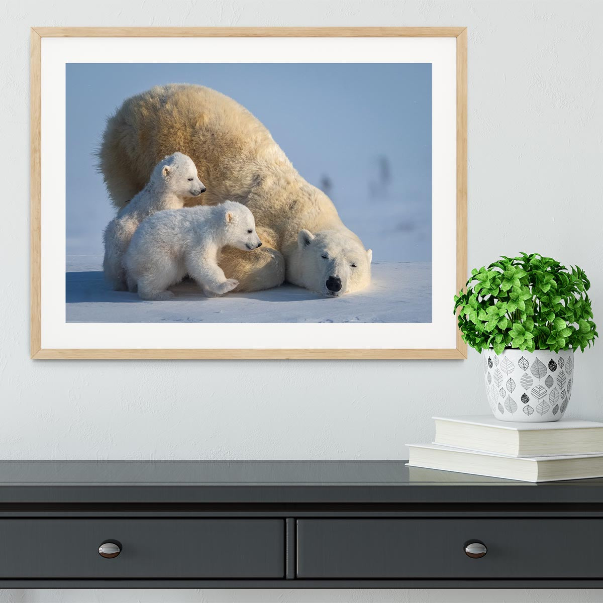 Mum Play together Framed Print - 1x - 3