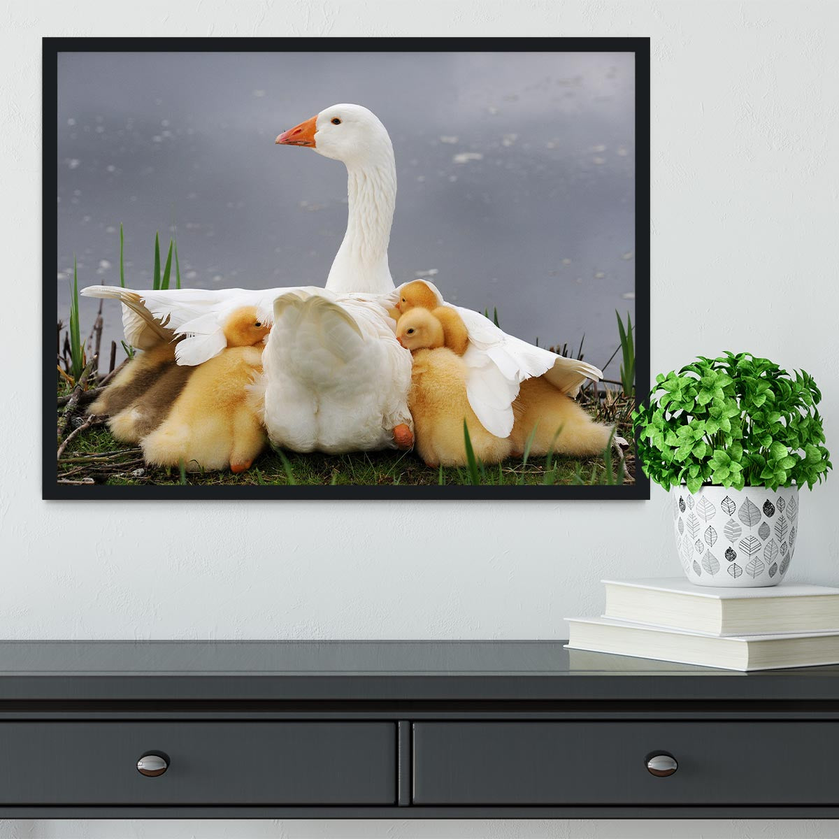 Mums protection Framed Print - 1x - 2