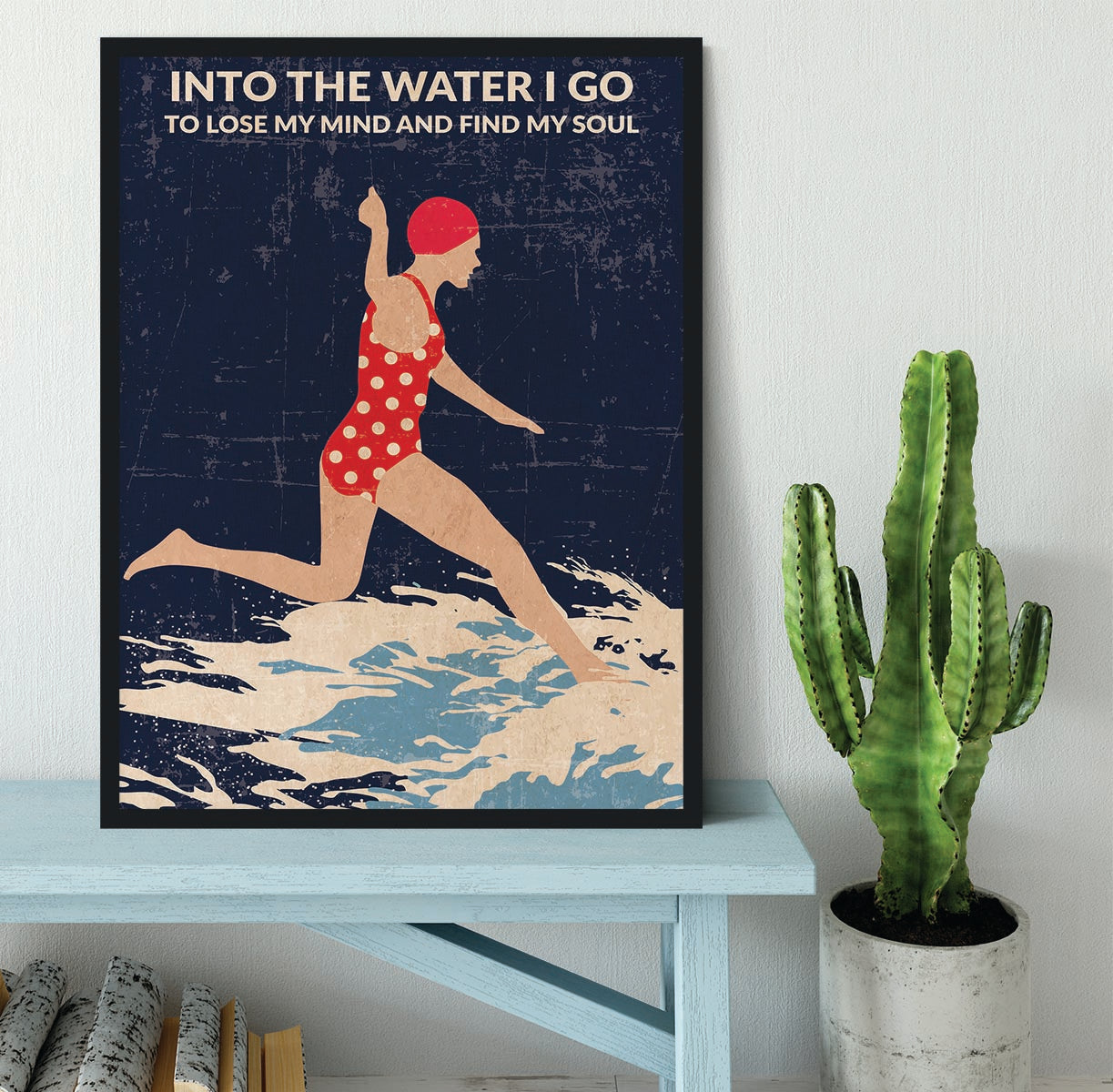 Night Swimmer Framed Print - 1x - 2