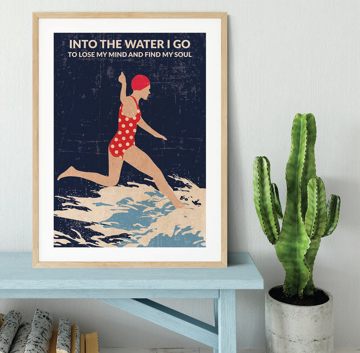 Night Swimmer Framed Print - 1x - 3