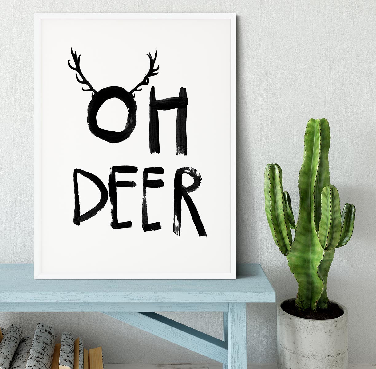 Oh Deer Framed Print - 1x - 5