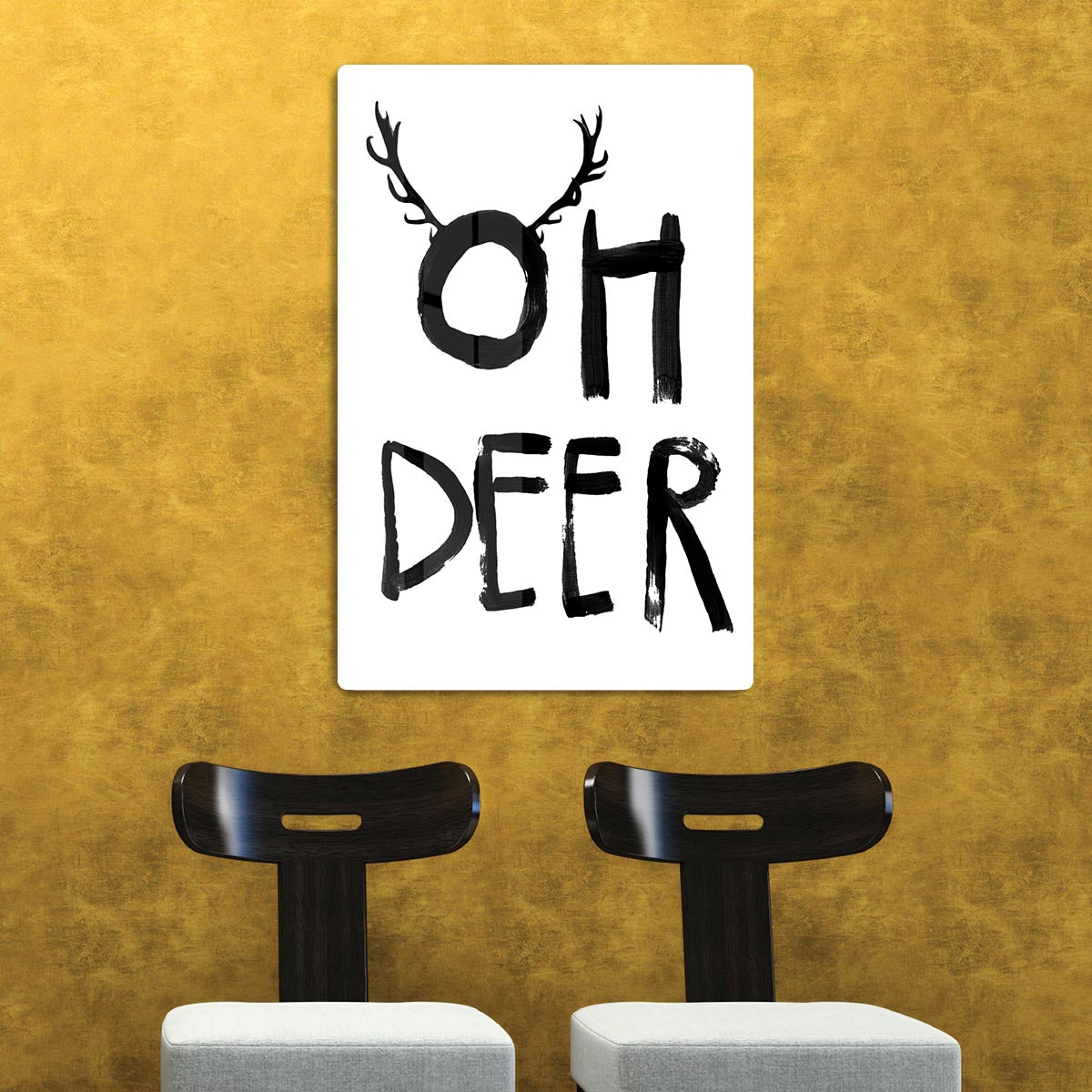 Oh Deer Acrylic Block - 1x - 2