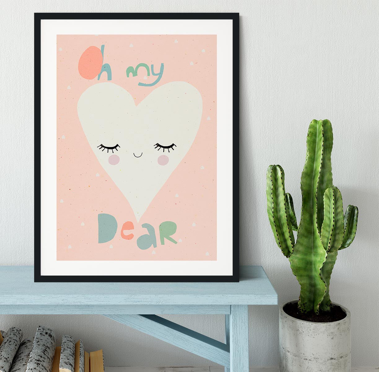 Oh My Dear Framed Print - 1x - 1