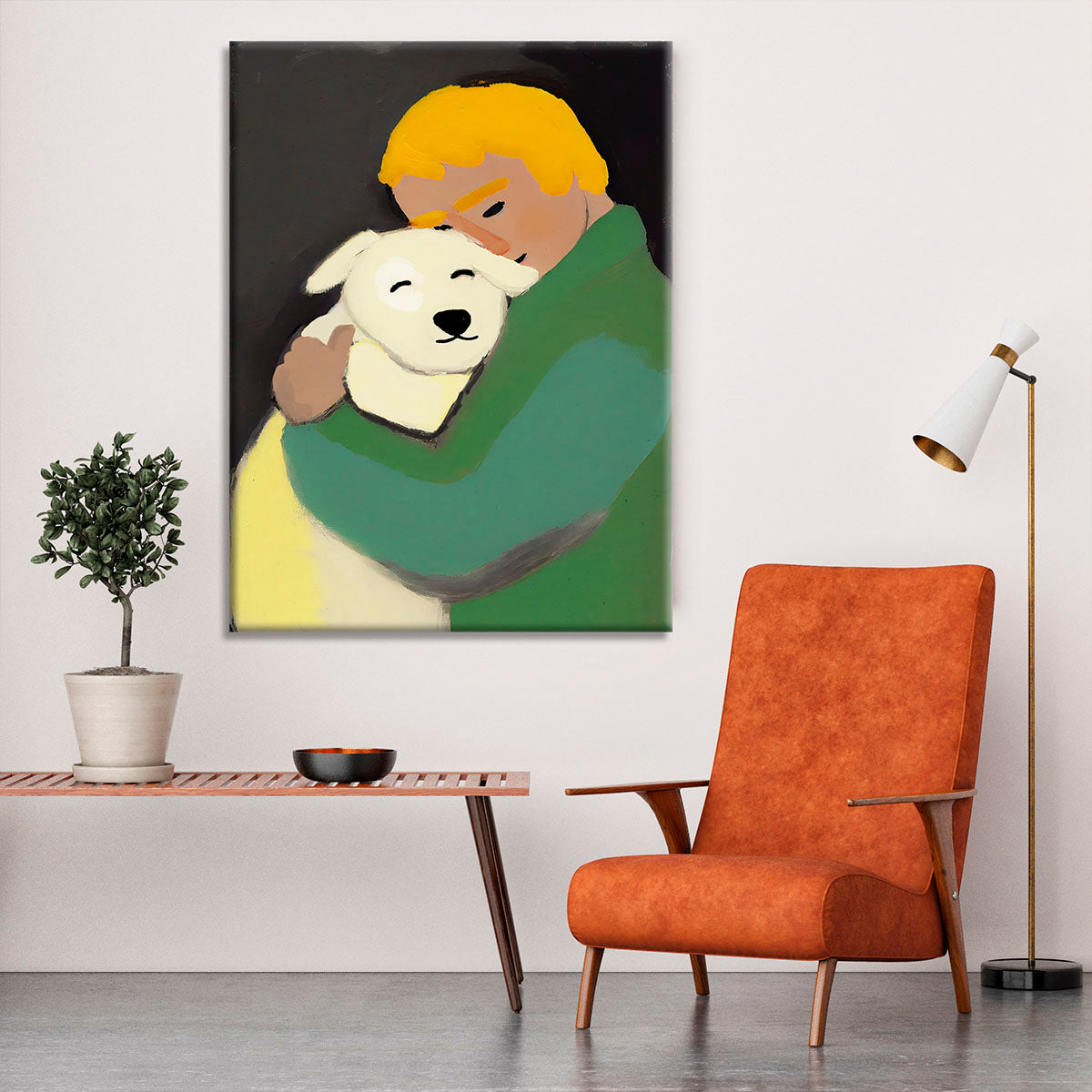 Oh My Dog Canvas Print or Poster - 1x - 6