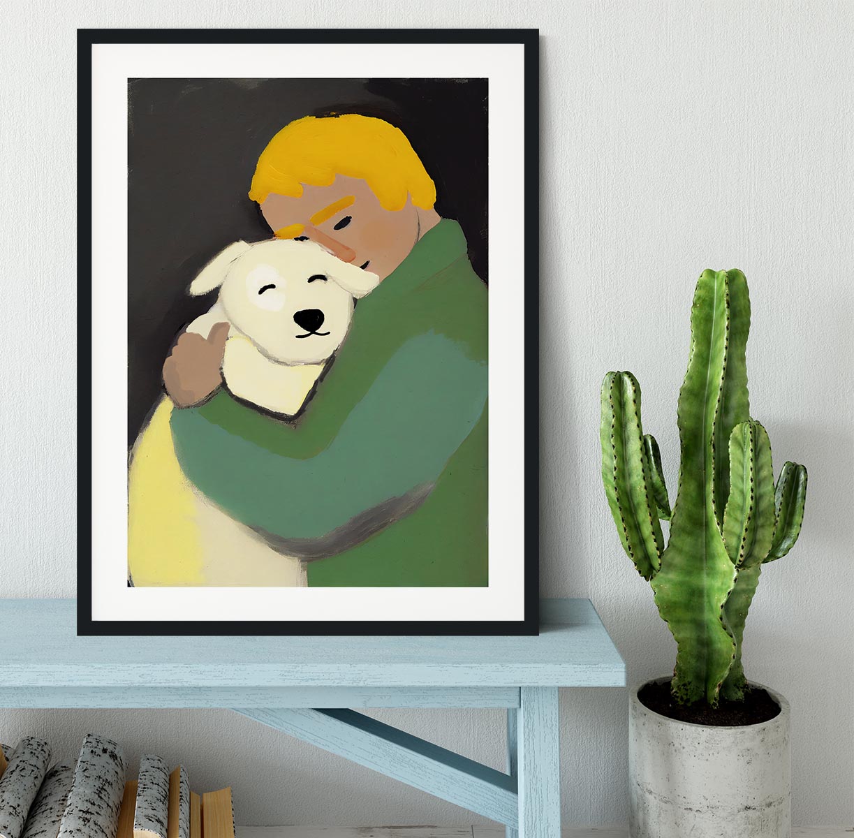 Oh My Dog Framed Print - 1x - 1