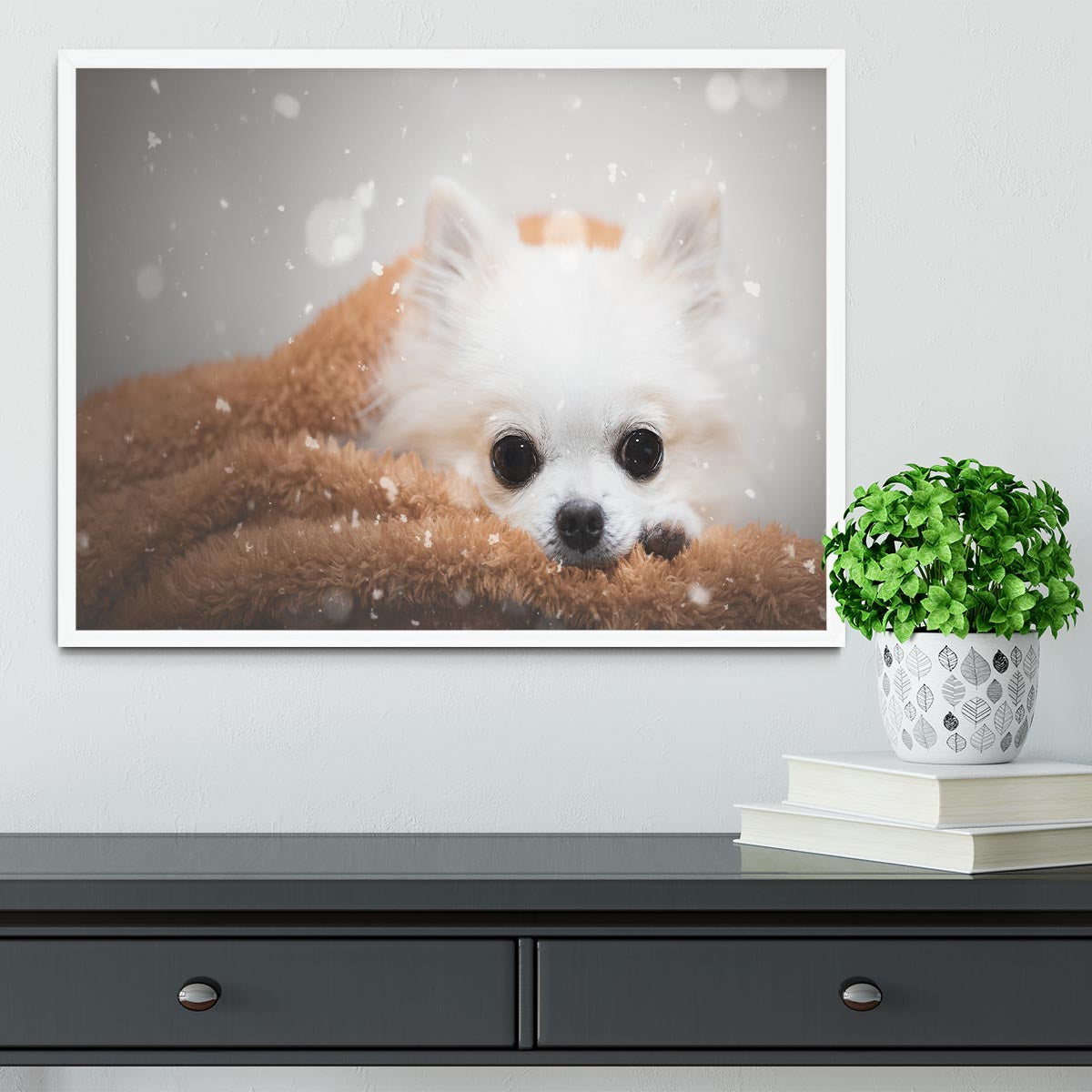 One day in winter Framed Print - 1x -6